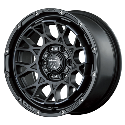 Balken(ヴァルケン) basic Collection 1-PIECE ベーシックコレクション マットブラック 17インチ PCD139.7 6穴