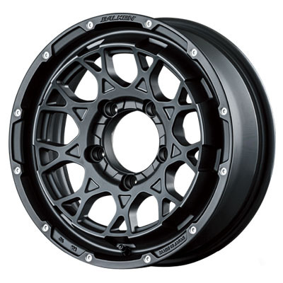 Balken(ヴァルケン) basic Collection 1-PIECE ベーシックコレクション マットブラック 16インチ PCD139.7 5穴