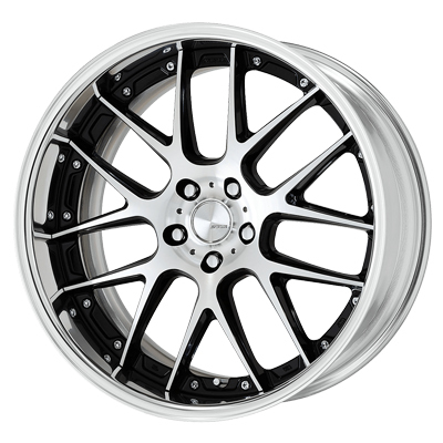 WORK(ワーク) Lanvec ランベック ブラックカットクリア(BP) 18インチ PCD114.3 5穴