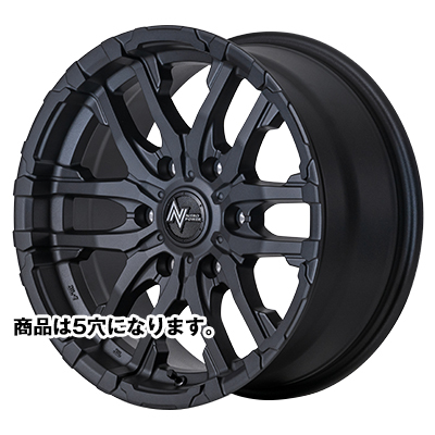 MID(マルカ) NITRO POWER ナイトロパワー ブラストブラック 16インチ PCD139.7 5穴