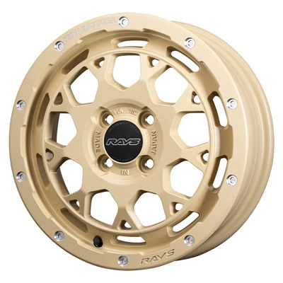 RAYS(レイズ) TEAM DAYTONA チームデイトナ セミグロスアイボリー(NOL) 15インチ PCD100.0 4穴