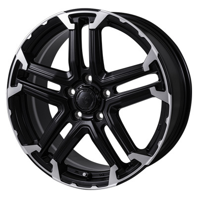 JAPAN三陽(ジャパン) MONZAJAPAN JP-STYLE モンツァジャパン ジェイピースタイル サテンブラック/ポリッシュ 17インチ PCD114.3 5穴