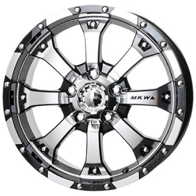MKW MKW ダイヤカットグロスブラック 16インチ PCD114.3 5穴