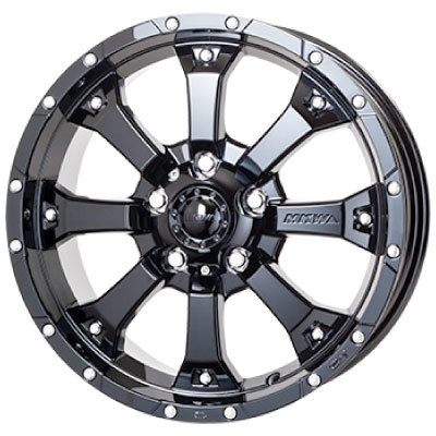 MKW MKW グロスブラック 16インチ PCD114.3 5穴