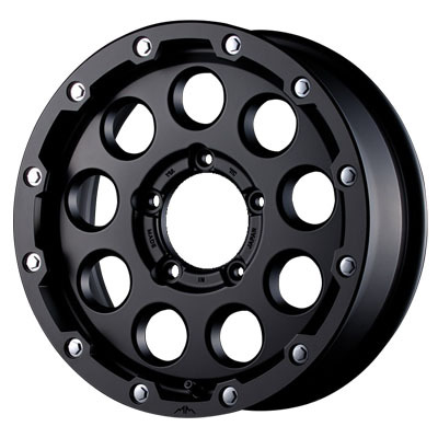 GARSON(ギャルソン) D.A.D マットブラック 16インチ PCD139.7 5穴