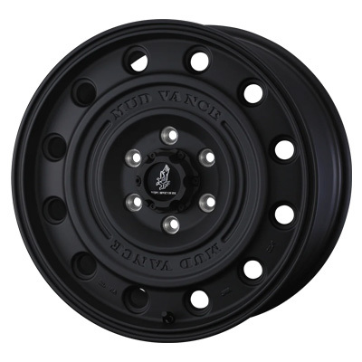 Weds(ウェッズ) WEDS ADVENTURE ウェッズアドベンチャー フルマットブラック 18インチ PCD139.7 6穴