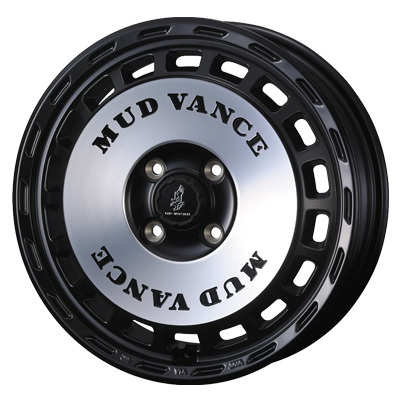 Weds(ウェッズ) WEDS ADVENTURE ウェッズアドベンチャー マットブラックポリッシュ 14インチ PCD100.0 4穴