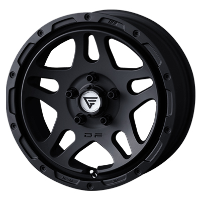 DELTA FORCE(デルタフォース) DELTA FORCE デルタフォース マットブラック 16インチ PCD114.3 5穴