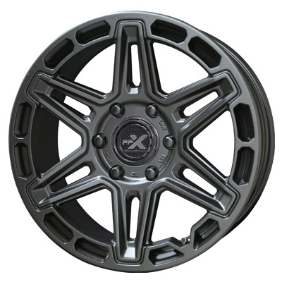 KYOHO(共豊) AME PPX ステルスグレーメタリック 18インチ PCD139.7 6穴