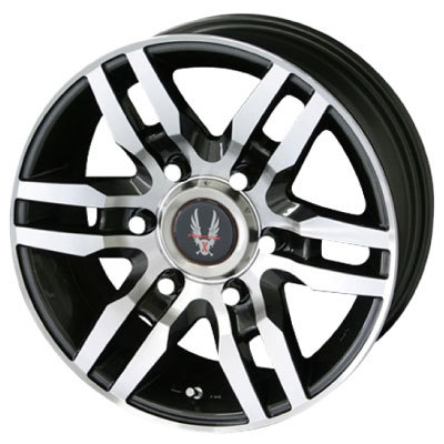 KYOHO(共豊) AME PPX ガングレーメタリック/ポリッシュ 15インチ PCD139.7 6穴