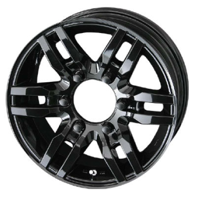 KYOHO(共豊) AME PPX シャイニーブラック 15インチ PCD139.7 6穴