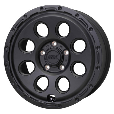 HOT STUFF(ホットスタッフ) MAD CROSS マッドクロス マットブラック 17インチ PCD114.3 5穴