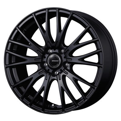 KIT JAPAN(コーセイ) QRASIZ クレイシズ マットブラック 15インチ PCD100.0 5穴