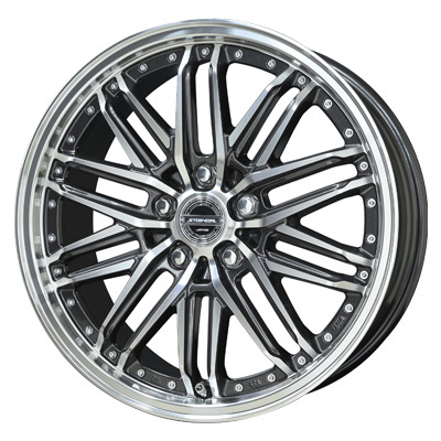 KYOHO(共豊) AME STEINER AME シュタイナー ディープガンメタリック×ポリッシュ 18インチ PCD114.3 5穴