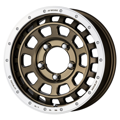 WORK(ワーク) CRAG クラッグ アッシュドチタンカットリム(AHGRC) 16インチ PCD114.3 5穴