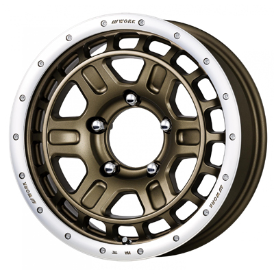 WORK(ワーク) CRAG クラッグ アッシュドチタンカットリム(AHGRC) 16インチ PCD139.7 5穴