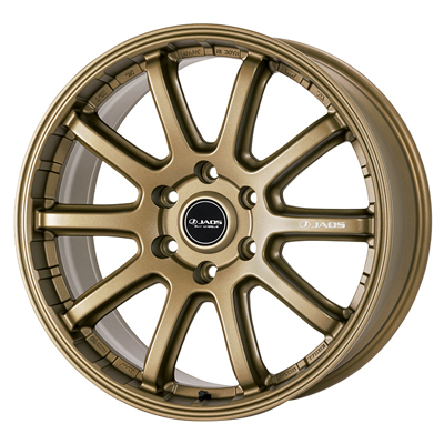 JAOS(ジャオス) TRIBE CROSS トライブ クロス チタニウムゴールド 17インチ PCD139.7 6穴