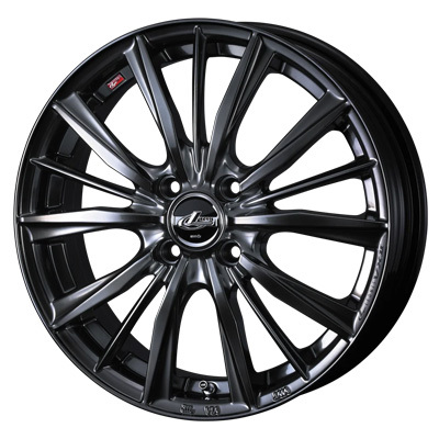 Weds(ウェッズ) LEONIS レオニス クラシカルガンメタ 16インチ PCD100.0 4穴