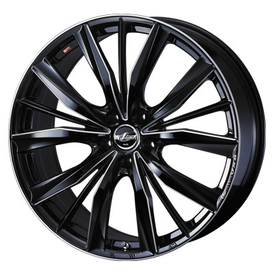 Weds(ウェッズ) LEONIS レオニス BKSC(ブラックSCマシニング) 20インチ PCD114.3 5穴