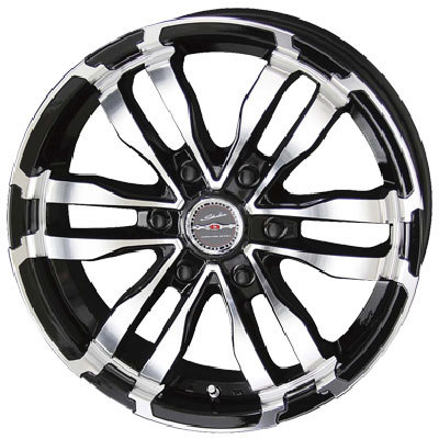 KYOHO(共豊) AME SHALLEN AME シャレン ピアノブラック×ポリッシュ 18インチ PCD139.7 6穴