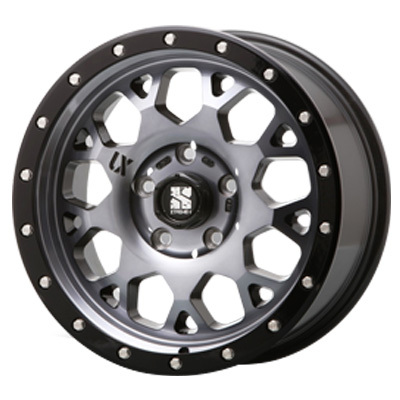 MLJ XTREME-J エクストリームジェイ グロスブラックマシーン/スモーククリア 16インチ PCD139.7 5穴