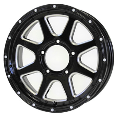 MLJ XTREME-J エクストリームジェイ グロスブラックミルド 16インチ PCD139.7 5穴