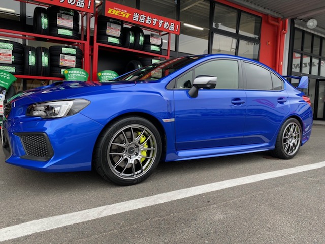 BEST写真館 | スバル WRX STI VAB の ENKEI(エンケイ) ENKEI GTC02 18