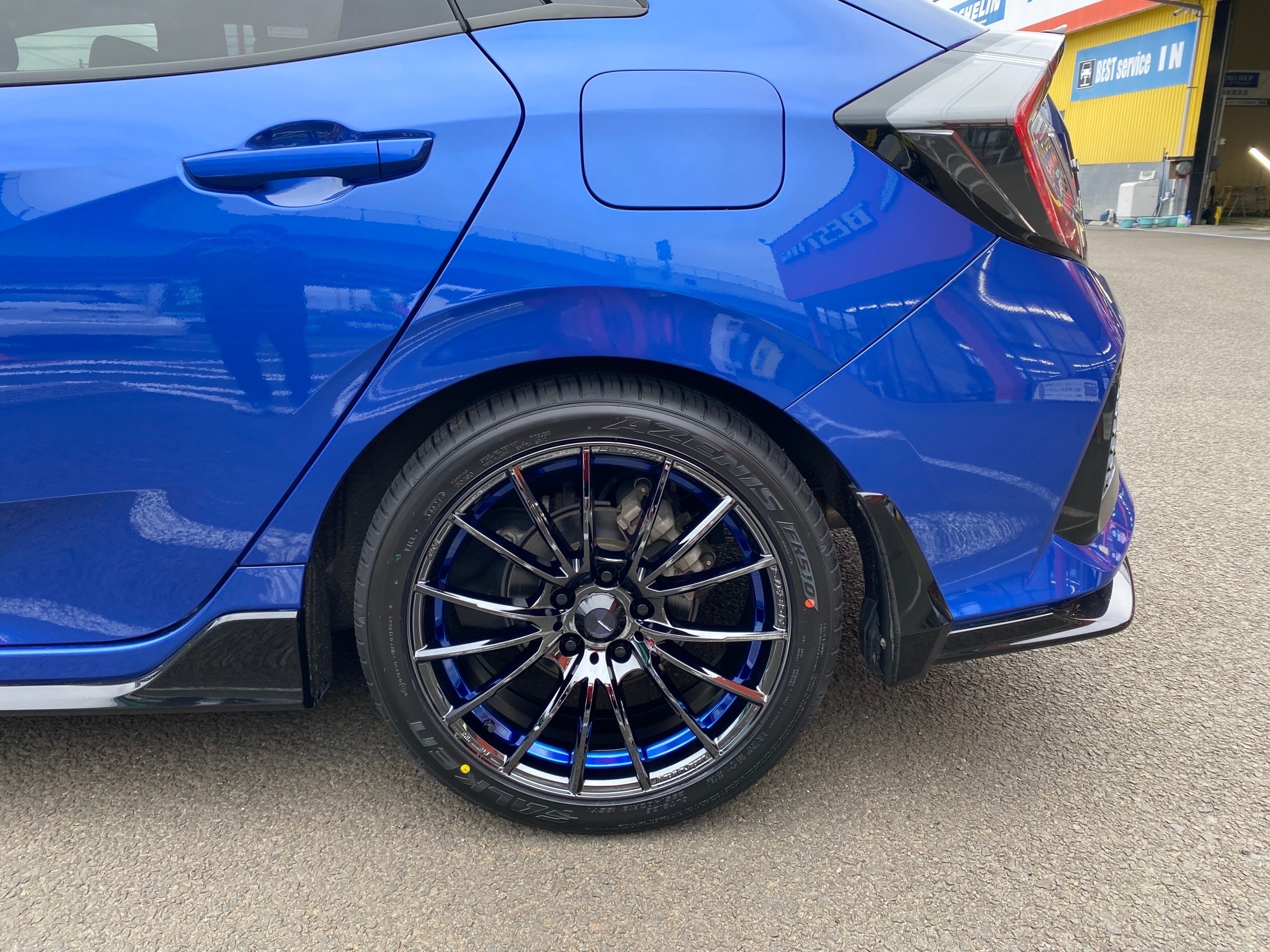 BEST写真館 ホンダ シビックハッチバック FK7 の Weds(ウェッズ) WedsSport ウェッズスポーツ 18 BLC